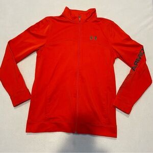 Under Armour Kids Red Jacket, zip up, YXL